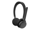 Lenovo Headset - On-Ear - kabellos - Schwarz