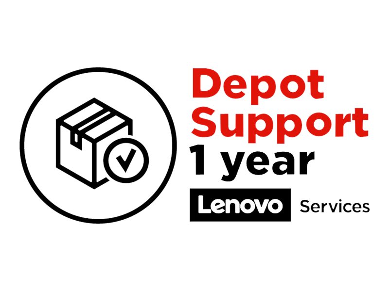 Lenovo Depot/Customer Carry-In Upgrade - Serviceerweiterung - Arbeitszeit und Ersatzteile (für System mit 1 Jahr Depot- oder Carry-in-Garantie)