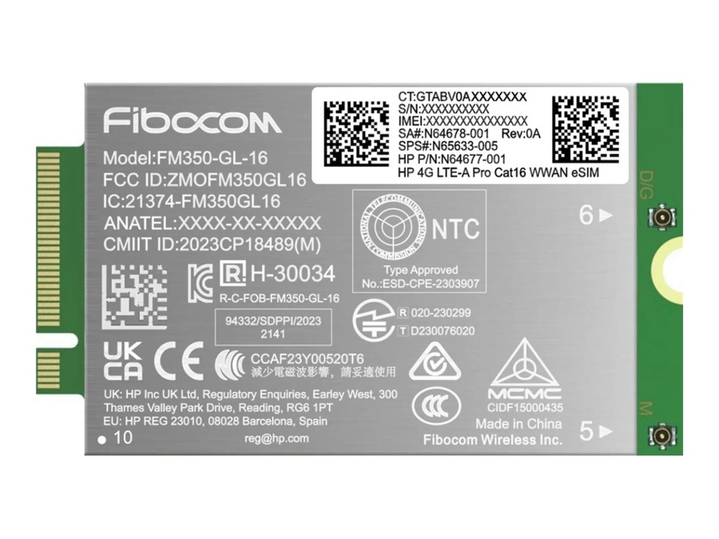 HP  Drahtloses Mobilfunkmodem - 4G LTE Advanced