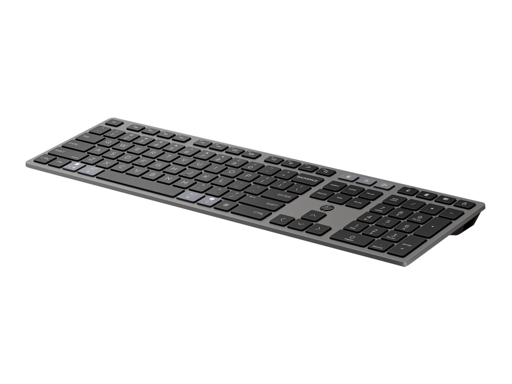HP 720 - Tastatur - multi-device, rechargeable, powered by SuperCapacitor, 22 programmable keys