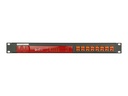Rackmount.IT RM-WG-T2 - Montagesatz für Netzwerkgeräte - Rack montierbar - Jet Black, RAL 9005 - 1U - 48.3 cm (19")