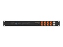 Rackmount.IT RM-SW-T9 - Montagesatz für Netzwerkgeräte - Rack montierbar - RAL 9005 - 1U - 48.3 cm (19")