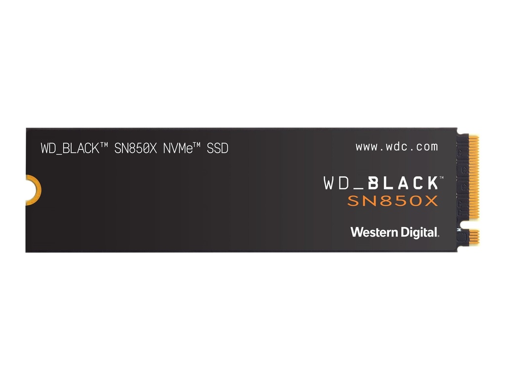 SanDisk WD_BLACK SN850X NVMe SSD WDBB9G0040BNC - SSD - 4 TB - intern - M.2 2280 - PCIe 4.0 (NVMe)