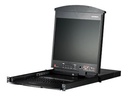ATEN ALTUSEN KL1508AM - KVM-Konsole mit KVM-Switch - 8 Anschlüsse - PS/2, USB - 43.2 cm (17")