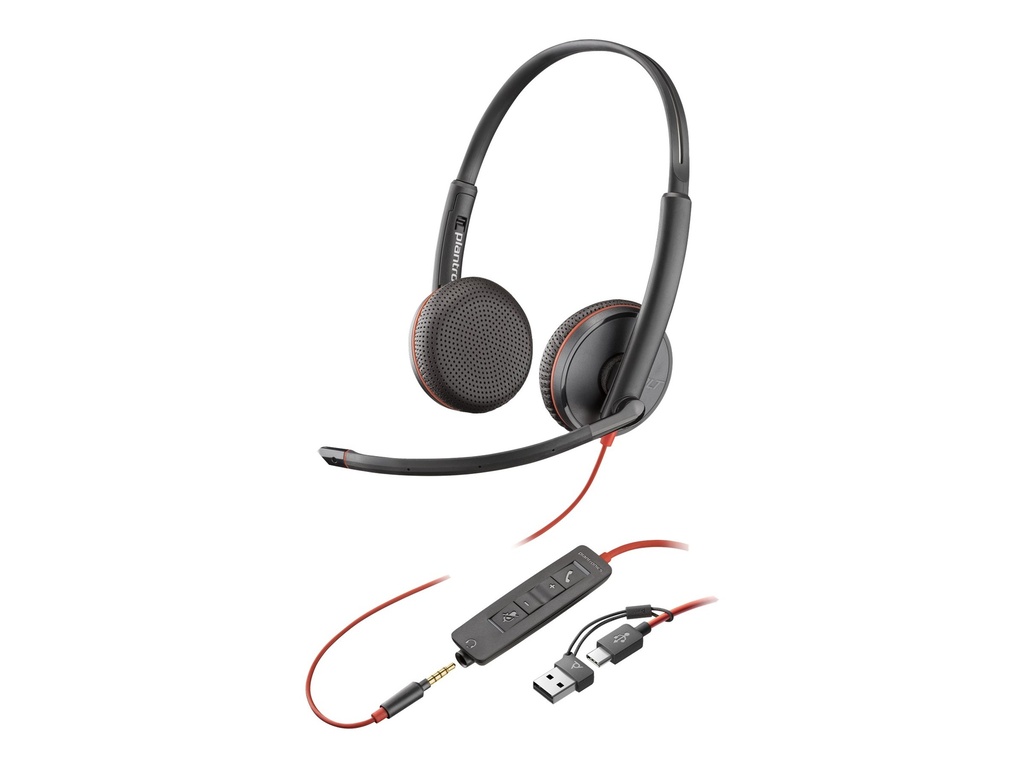 Poly Blackwire 3225 - Blackwire 3200 Series - Headset