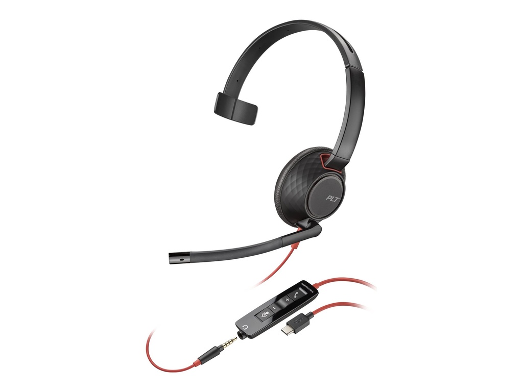 Poly Blackwire 5210 - Blackwire 5200 series - Headset