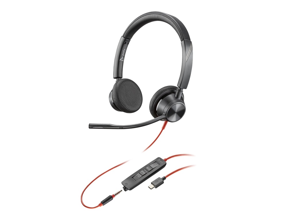 Poly Blackwire 3325 - Blackwire 3300 series - Headset