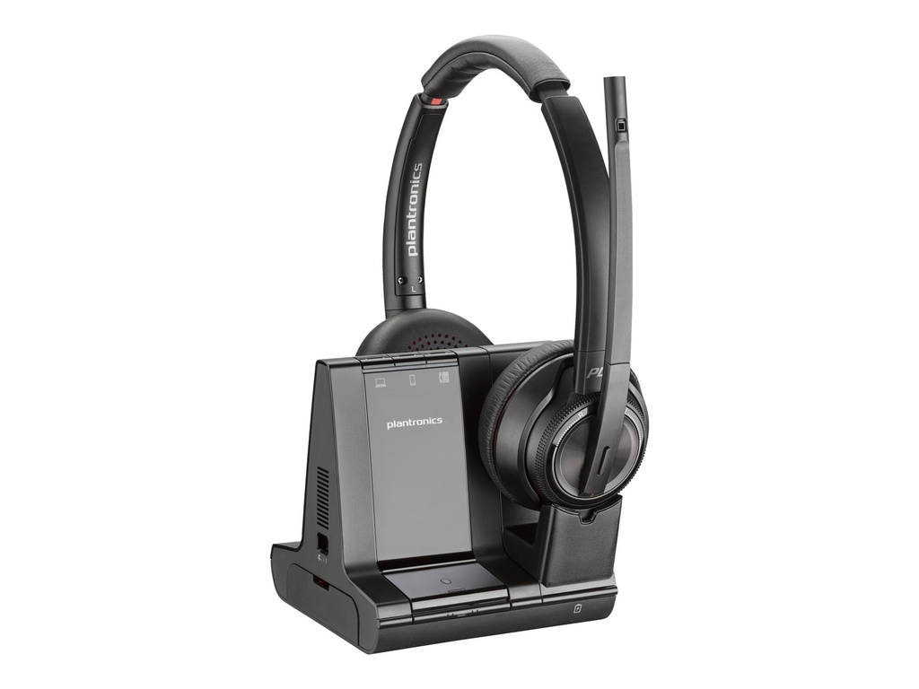 Poly Savi 8220 Office - Headset - On-Ear - DECT