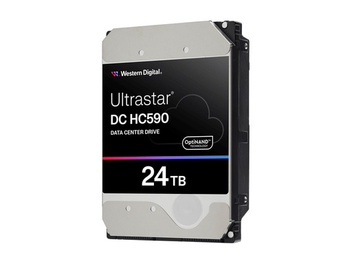 [0F65684] WD Ultrastar DC HC590 0F65642 - Festplatte - Datencenter - verschlüsselt - 24 TB - intern - 3.5" (8.9 cm)