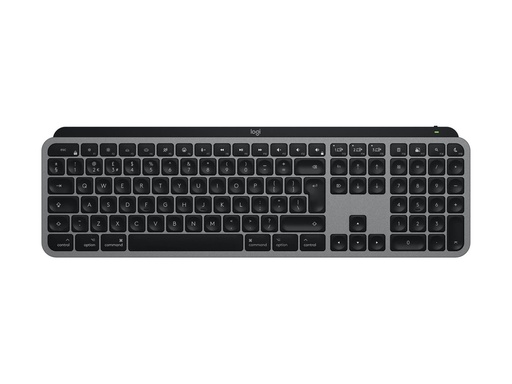 [920-011633] Logitech Master Series MX Keys S for Mac - Tastatur - full size - hinterleuchtet - kabellos - Bluetooth LE - QWERTY - Nordisch (Dänisch/Finnisch/Norwegisch/Schwedisch)