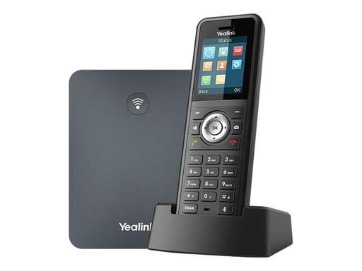 [1302025] Yealink W79P - Schnurloses VoIP-Telefon - mit Bluetooth-Schnittstelle mit Rufnummernanzeige
