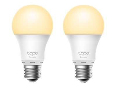 [TAPO L510E(2-PACK)] TP-LINK Tapo L510E - LED-Lampe - E27 - 8.7 W - 2700 K (Packung mit 2)