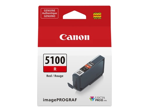 [6958C001] Canon PFI-5100 R - 14.4 ml - Rot - original - Hängebox
