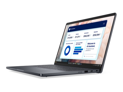 [D2XJ7] Dell Pro 14 Premium PA14250 - Intel Core Ultra 7 268V / 2.2 GHz - Intel Evo vPro Enterprise Platform - Win 11 Pro - Intel Arc Graphics 140V - 32 GB RAM - 512 GB SSD NVMe, TLC, Class 35 - 35.56 cm (14")