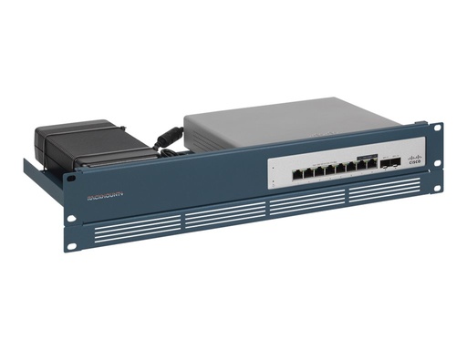[RM-CI-T18] Rackmount.IT RM-CI-T18 - Montagesatz für Netzwerkgeräte - Rack montierbar - Metallisch Blau - 1.3U - 48.3 cm (19")