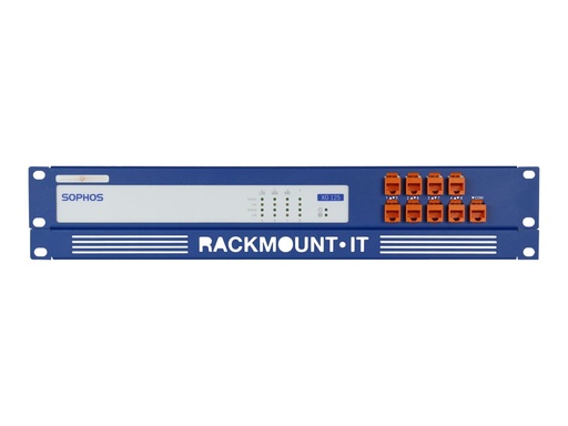 [RM-SR-T2] Sophos Rackmount.IT RM-SR-T2 - Montagesatz für Netzwerkgeräte - Rack montierbar - RAL 5010, Enzianblau - 1.3U - 48.3 cm (19")