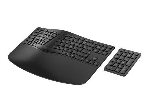 [7E756AA#ABB] HP 965 - Tastatur-und-Tastenfeld-Set - kompakte Größe, 2-Zonen-Layout, separater Ziffernblock, kurzer Tastenhub, Multi-Device