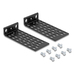 [67281] Delock Universelles Rack Montage Set 2 Stück schwarz