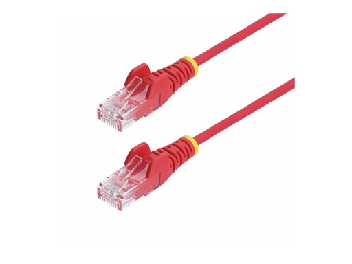 [N6PAT50CMRDS] StarTech.com 50cm Red Slim CAT6 Ethernet Cable, Snagless, 28AWG, LSZH - Patch-Kabel - RJ-45 (M)