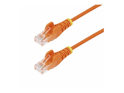 [N6PAT300CMORS] StarTech.com 3m Orange Slim CAT6 Ethernet Cable, Snagless, 28AWG, LSZH - Patch-Kabel - RJ-45 (M)