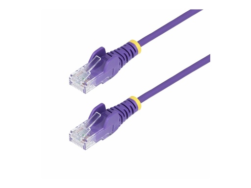 [N6PAT7MPLS] StarTech.com 7m Purple Slim CAT6 Ethernet Cable, Snagless, 28AWG, LSZH - Patch-Kabel - RJ-45 (M)
