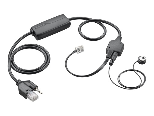 [85R01AA] Poly APV-63 - Elektronischer Hook-Switch Adapter für Telefon